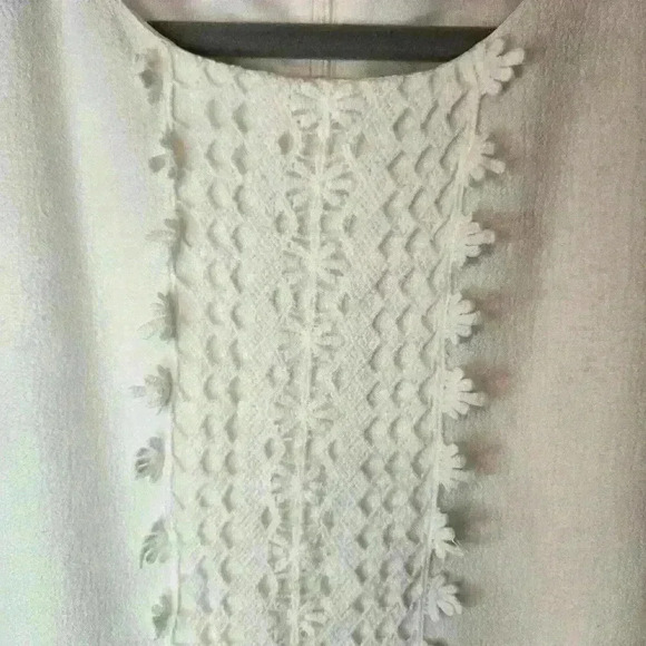 Altar'd State White Shift Dress Size M  Summer Feminine - Picture 4 of 10